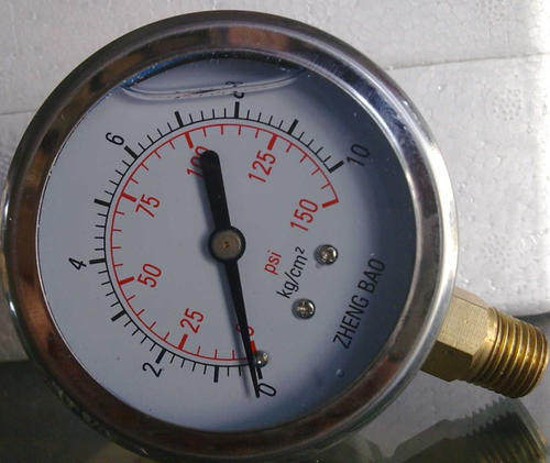 寿县绿环仪表生产部 新品YE-100BF膜盒压力表正式上线